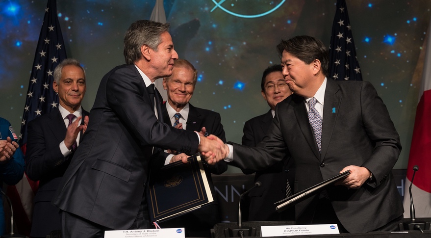 United States and Japan sign Space cooperation framework Agreement