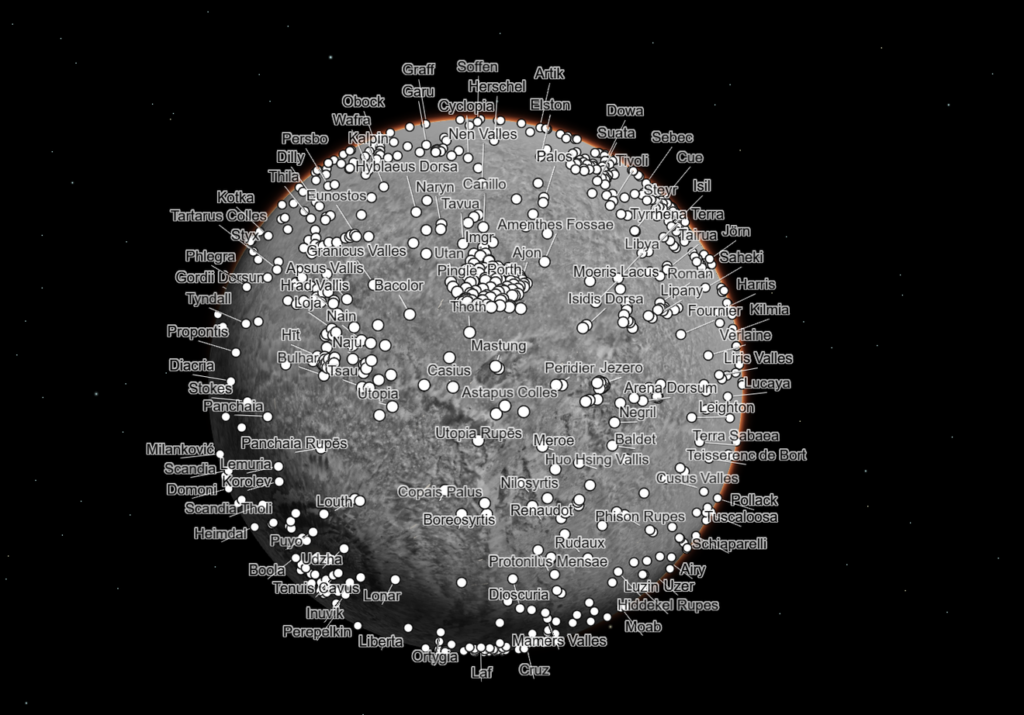 New Interactive Mosaic Uses NASA Imagery to Show Mars in Vivid Detail