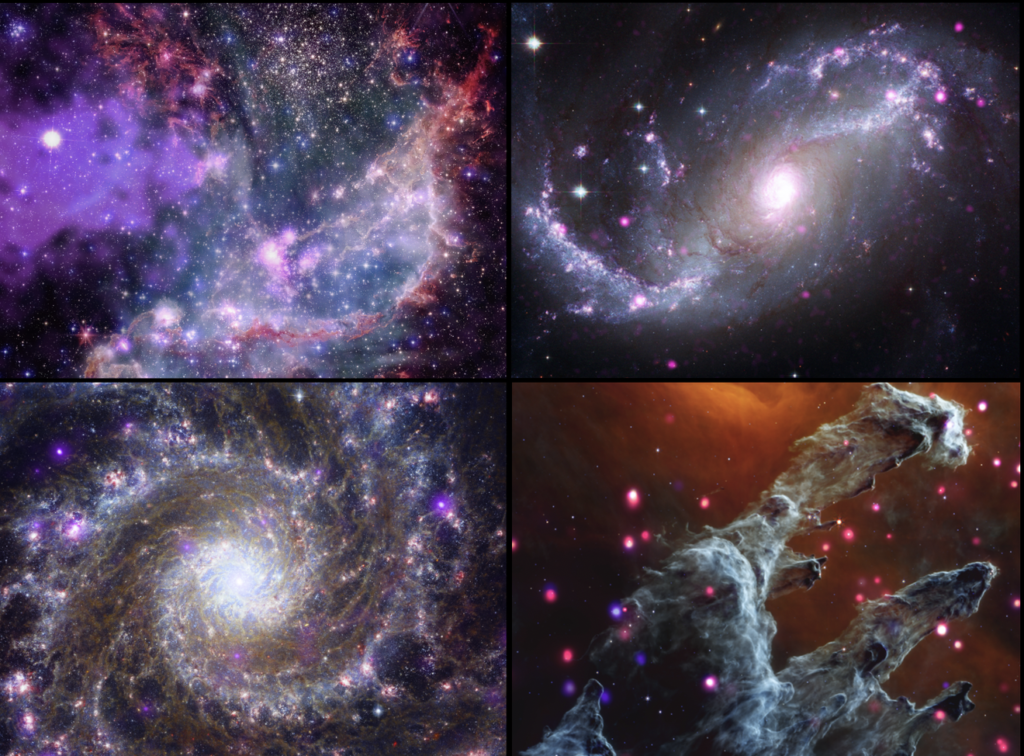 NASA’s Chandra, Webb Telescopes Combine for Arresting Views