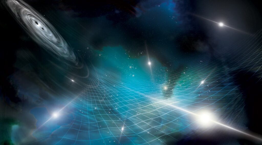 15 Years of Radio Data Reveals Evidence of Space-Time Murmur