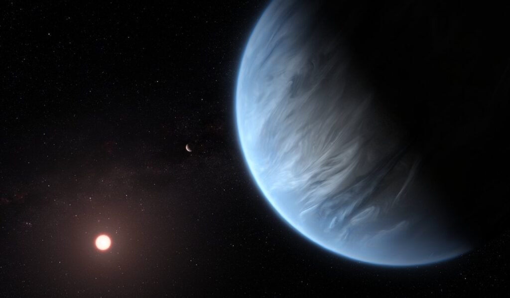 Hubble Telescope Spots Water Around Tiny Hot And Steamy Exoplanet In ‘Exciting Discovery’.