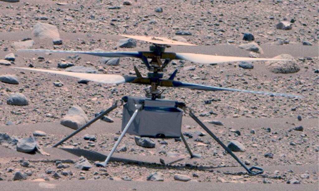 NASA Restores Contact With Mars Helicopter Ingenuity After Communications Dropout On Latest Flight.