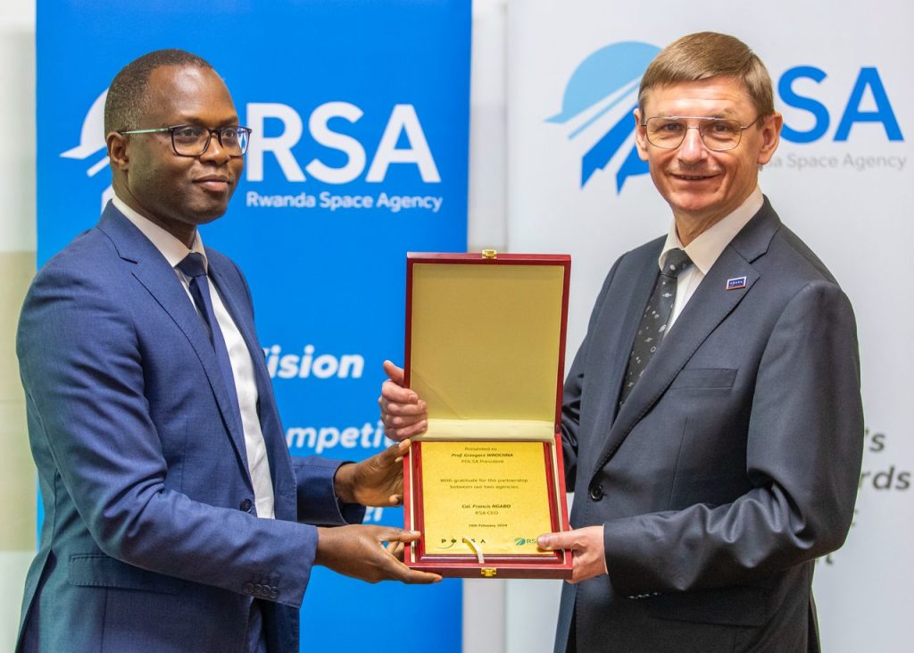 Rwanda Space Agency Sign MoU with Polish Space Agency for Development Initiatives.