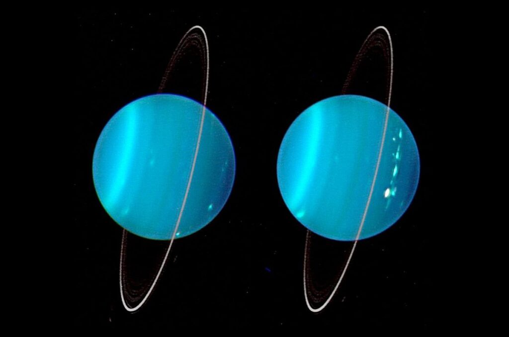 Rings of Uranus Discovered.