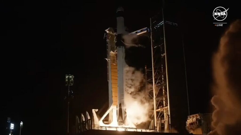 SpaceX Launches Crew-8 Astronaut Mission To International Space Station For NASA.