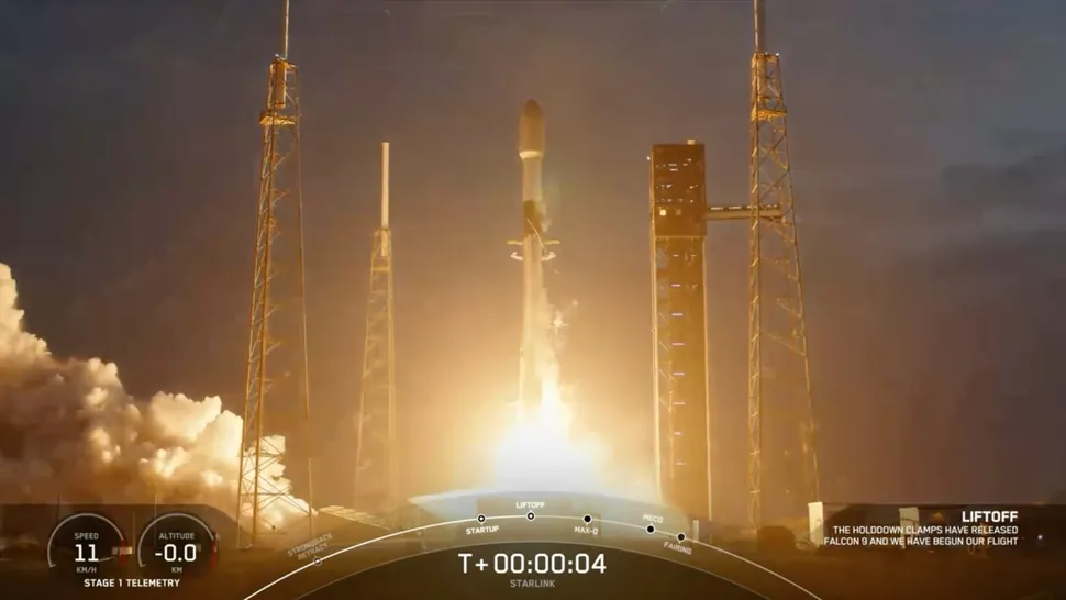 SpaceX Launches 23 Starlink Satellites From Florida.