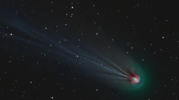 Explosive, Green ‘Devil Comet’ Has Hidden Spiral Swirling Around Its Icy Heart, Photo Trickery Reveals.