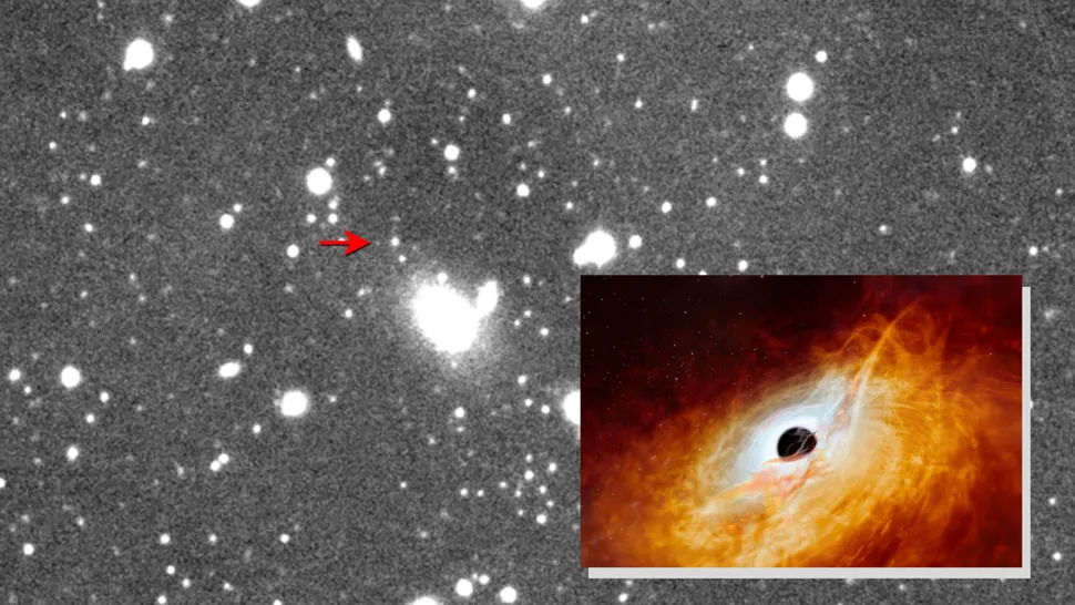 Monster Black Hole Seen Feeding On Nearby Matter Just 1 Billion Years After Big Bang.