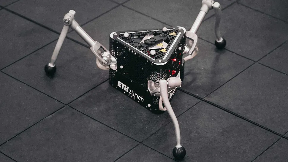 This Little Robot Can Hop In Zero-Gravity To Explore Asteroids.