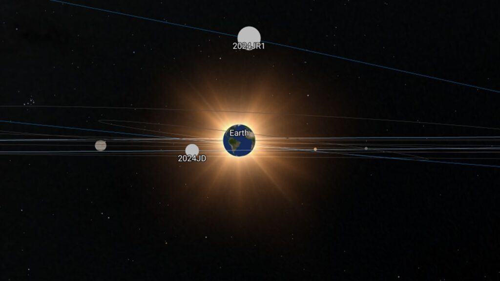 Watch 2 Bus-Size Asteroids Make Close Flybys Of Earth This Week.