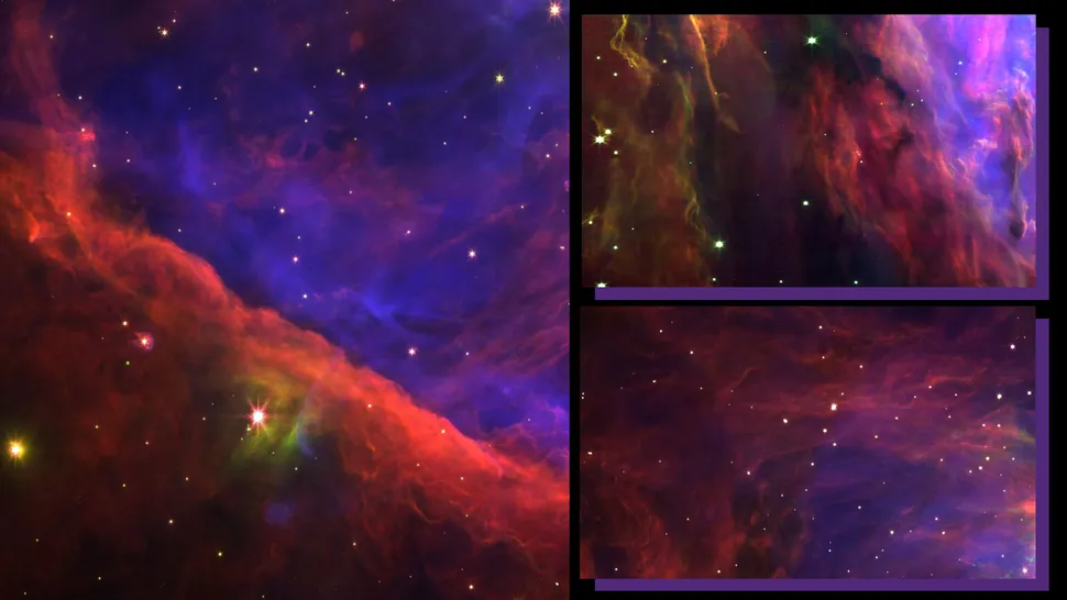 James Webb Space Telescope Sees Orion Nebula In A Stunning New Light.