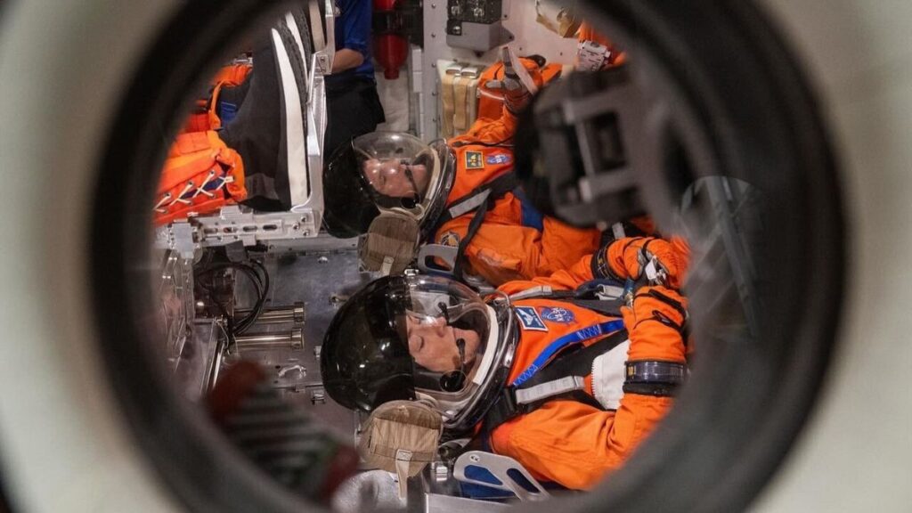 Artemis 2 Astronauts Simulated A Day In The Life On Their Moon Mission.