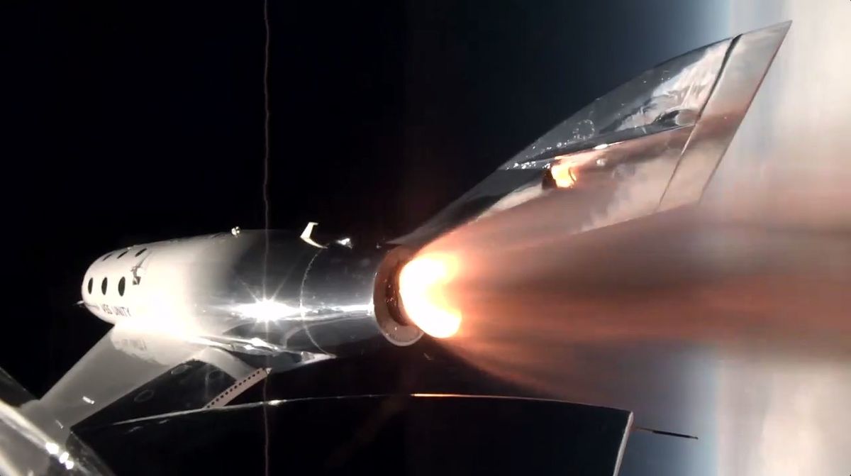 Virgin Galactic Launches VSS Unity Space Plane On Final Suborbital ...