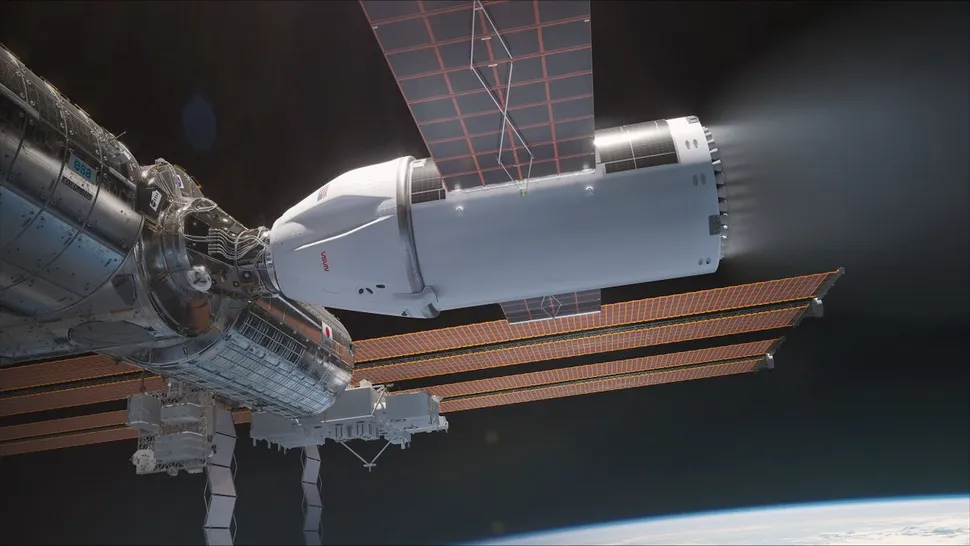 SpaceX Has Dreamed Up A Dragon Ship On Steroids To Drag The ISS Out Of Space.