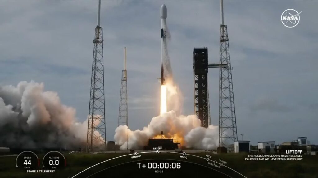 SpaceX Launches Private Cygnus Cargo Craft To ISS.