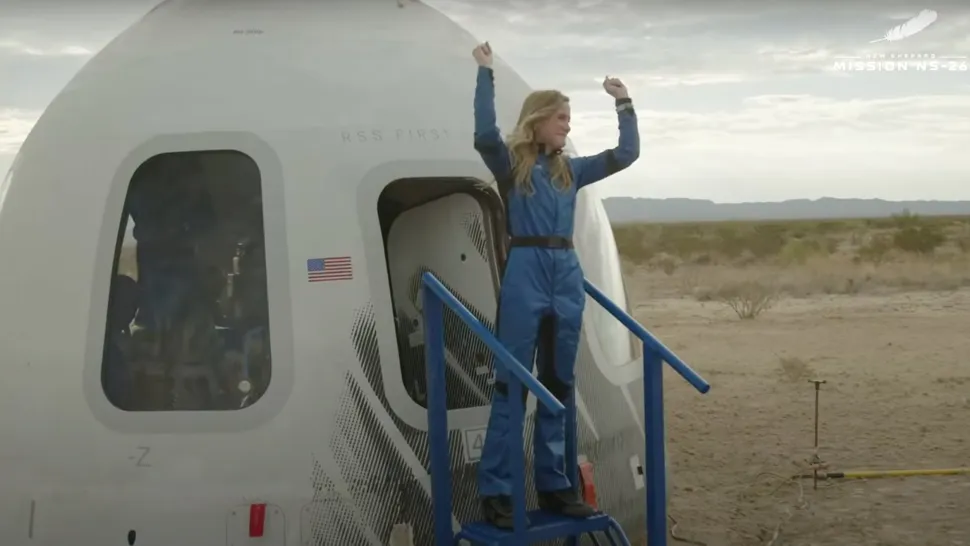 Blue Origin Launches Youngest Woman Beyond Kármán Line.