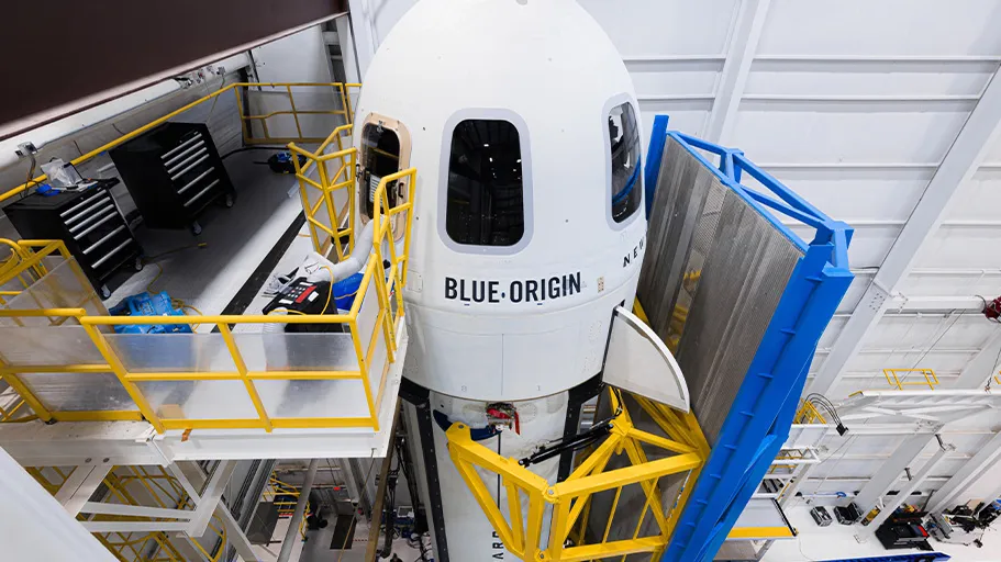 Blue Origin Scrubs Debut Launch of 2nd Human-Rated New Shepard Rocket.