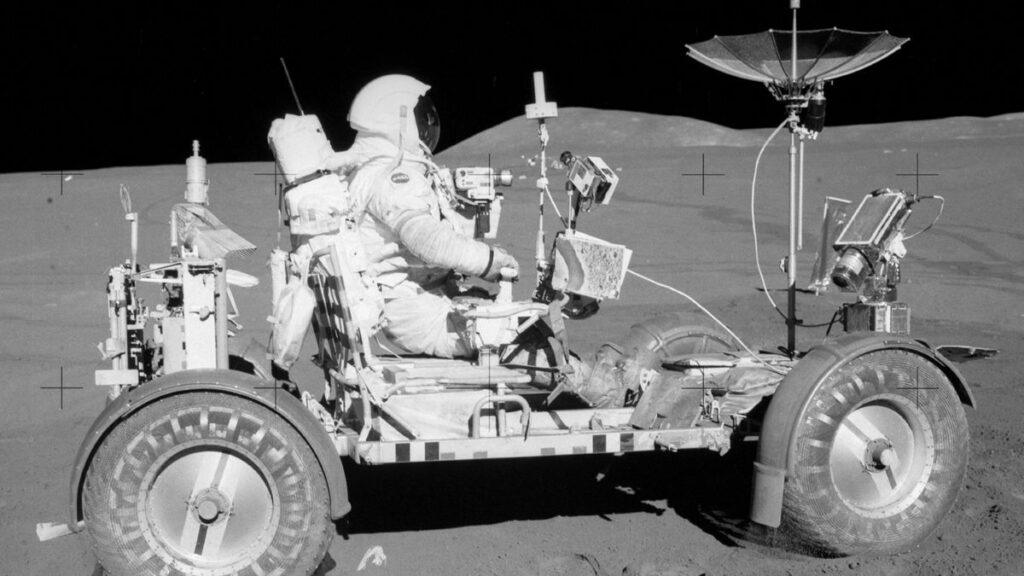 On This Day In Space July 31, 1971 Apollo Astronauts Drive On The Moon