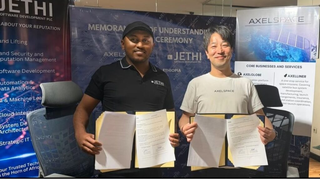[Axelspace Partners with Jethi Software Development to Advance Satellite Data Utilisation in Ethiopia]