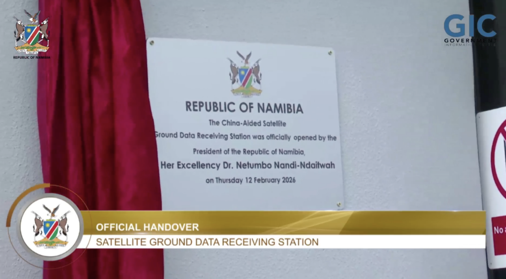 [Namibia Receives Satellite Ground Data Receiving Station in Handover Ceremony]
